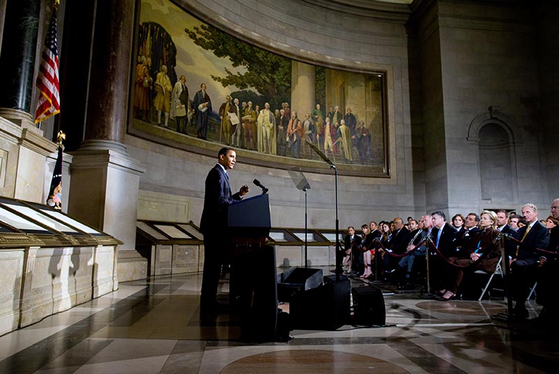 Learn about the history of presidential libraries and the federal agency that manages them, the National Archives and Records Administration.