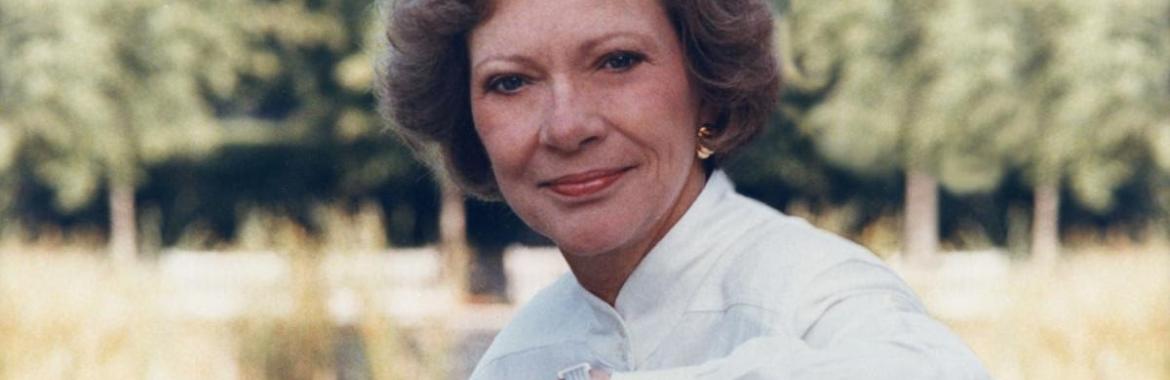 Rosalynn Carter, 1993. (Photo courtesy of the Carter Center)