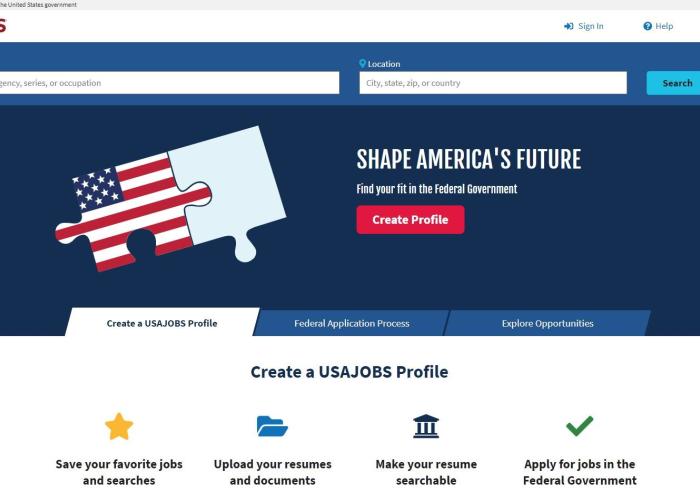 How to Apply: Applying on USAJobs.gov