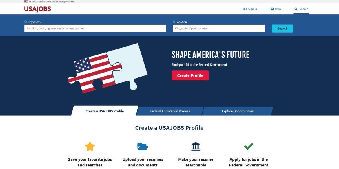 How to Apply: Applying on USAJobs.gov