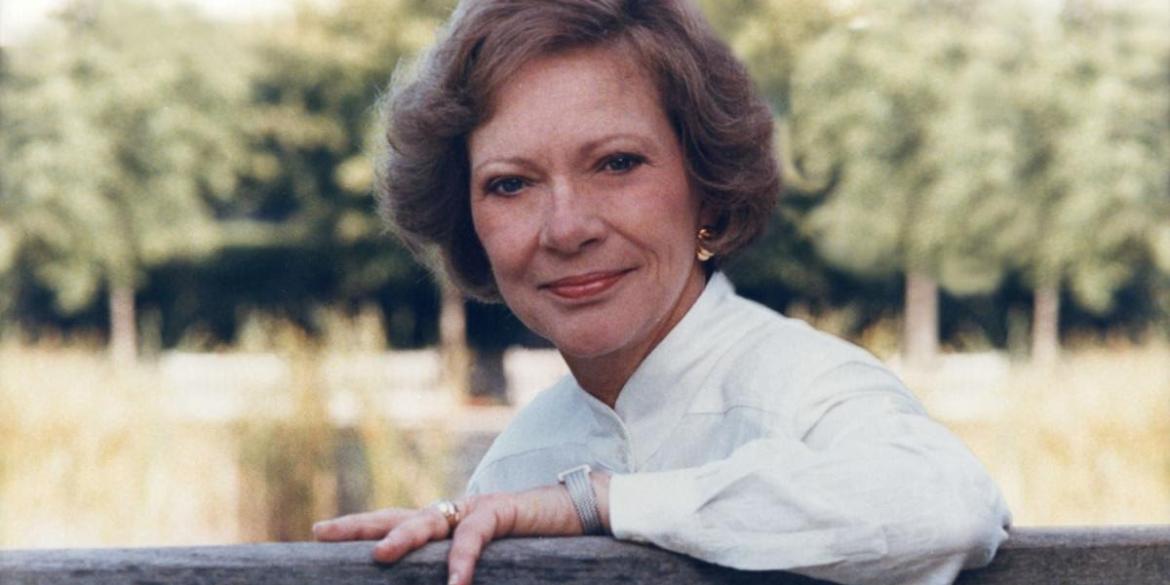 Rosalynn Carter, 1993. (Photo courtesy of the Carter Center)